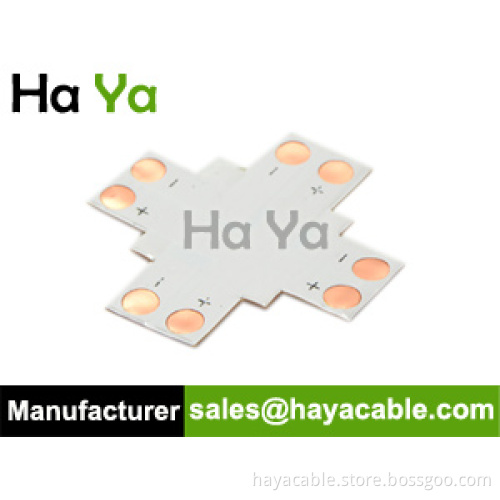 X type Connector for SMD3528 Single-Color LED Strip
